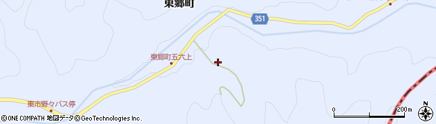 愛知県豊田市東郷町（野田ケ平）周辺の地図