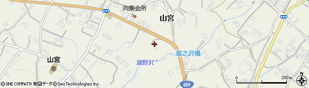 静岡県富士宮市山宮1611周辺の地図