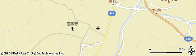 長野県下伊那郡売木村1347周辺の地図