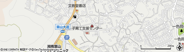 神奈川県三浦郡葉山町一色1484周辺の地図