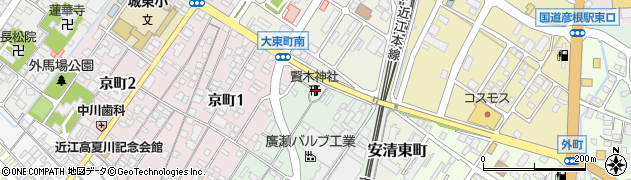賢木神社周辺の地図