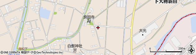 岐阜県安八郡輪之内町下大榑新田1220周辺の地図