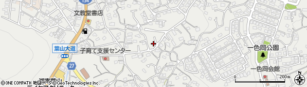 神奈川県三浦郡葉山町一色1314-20周辺の地図