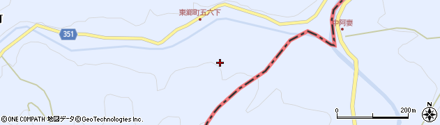 愛知県豊田市東郷町五六下周辺の地図