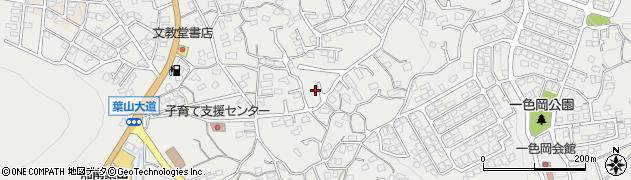 神奈川県三浦郡葉山町一色1314-21周辺の地図