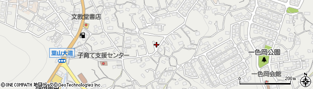 神奈川県三浦郡葉山町一色1314-18周辺の地図