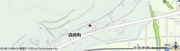 愛知県春日井市高座町周辺の地図