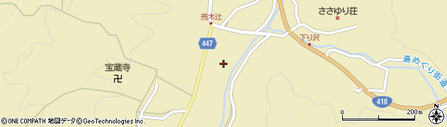 長野県下伊那郡売木村1033周辺の地図