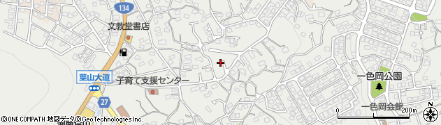 神奈川県三浦郡葉山町一色1314-22周辺の地図