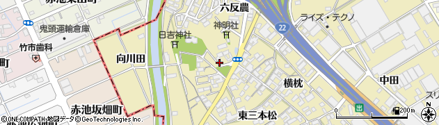 井之口江南線周辺の地図