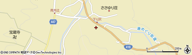 長野県下伊那郡売木村1246周辺の地図