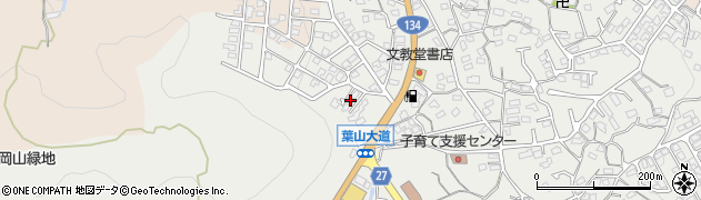 神奈川県三浦郡葉山町一色1551周辺の地図