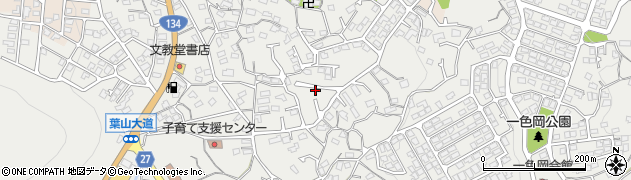神奈川県三浦郡葉山町一色1314-47周辺の地図