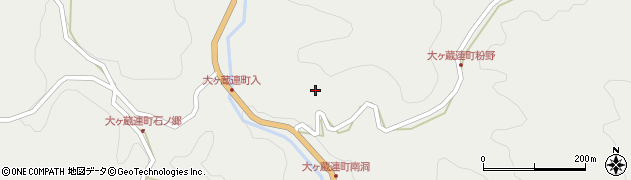 愛知県豊田市大ケ蔵連町入周辺の地図