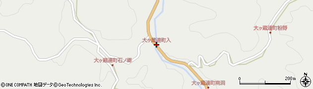大ヶ蔵連町入周辺の地図