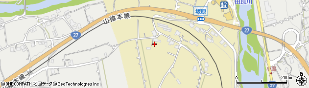京都府京丹波町（船井郡）坂原（林中）周辺の地図