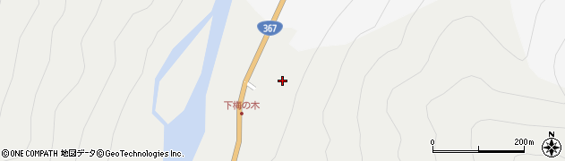 滋賀県大津市葛川梅ノ木町202周辺の地図
