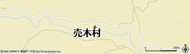 大島沢周辺の地図