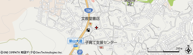 神奈川県三浦郡葉山町一色1417周辺の地図