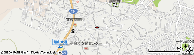 神奈川県三浦郡葉山町一色1325-2周辺の地図