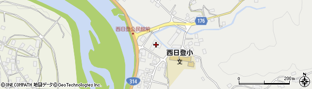 雲南市　西日登交流センター周辺の地図
