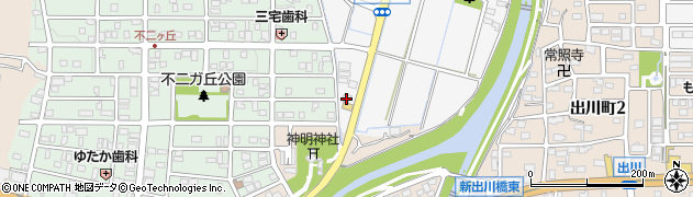 愛知県春日井市松本町852周辺の地図