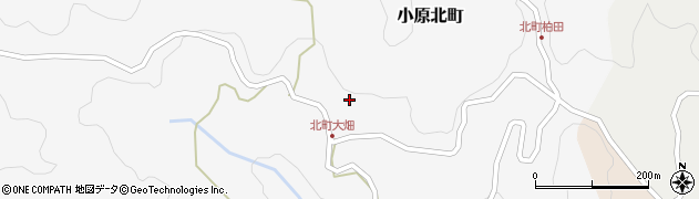 愛知県豊田市小原北町159周辺の地図