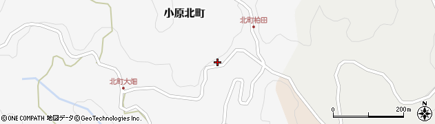 愛知県豊田市小原北町123周辺の地図