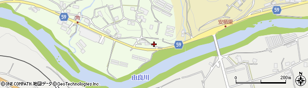 京都府京丹波町（船井郡）角（上大田）周辺の地図