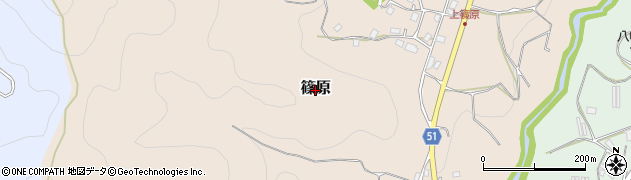 京都府京丹波町（船井郡）篠原周辺の地図
