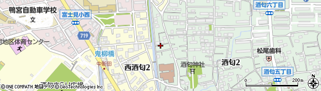 下菊川周辺の地図