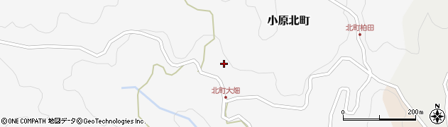 愛知県豊田市小原北町266周辺の地図