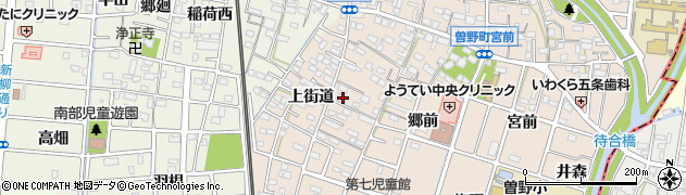 愛知県岩倉市曽野町上街道498周辺の地図