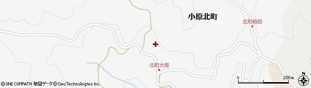 愛知県豊田市小原北町267周辺の地図