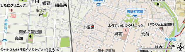 愛知県岩倉市曽野町上街道526周辺の地図