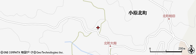 愛知県豊田市小原北町277周辺の地図