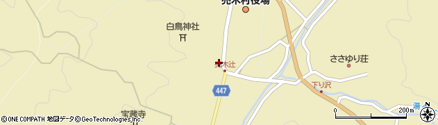 長野県下伊那郡売木村1283周辺の地図