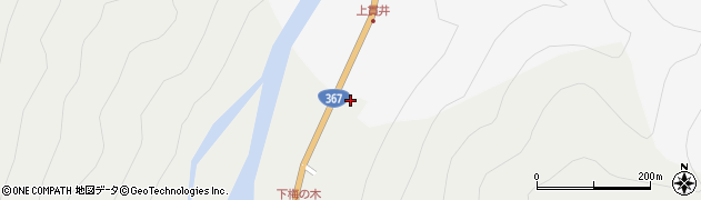 滋賀県大津市葛川梅ノ木町210周辺の地図