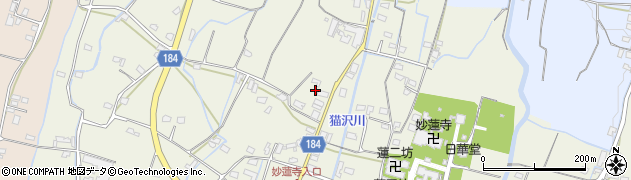 静岡県富士宮市下条周辺の地図