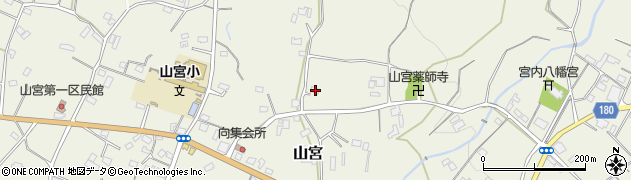 静岡県富士宮市山宮1450周辺の地図