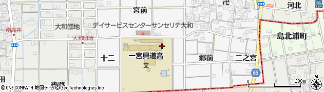 愛知県一宮市大和町於保（十二）周辺の地図