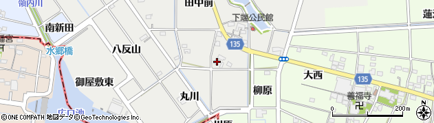 愛知県一宮市明地丸川17周辺の地図