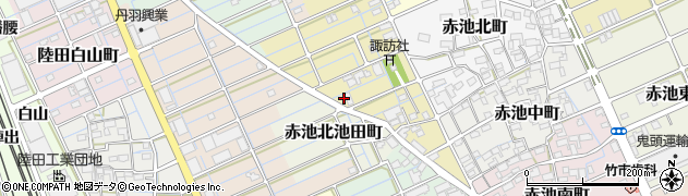 愛知県稲沢市赤池宮西町61周辺の地図