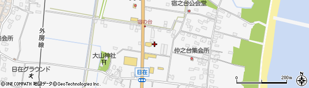 千葉県いすみ市日在1433周辺の地図
