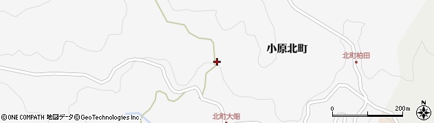 愛知県豊田市小原北町334周辺の地図