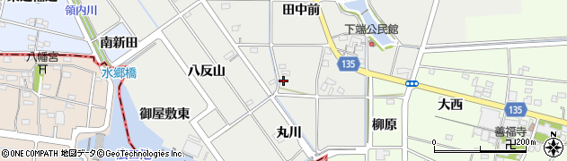 愛知県一宮市明地丸川6周辺の地図