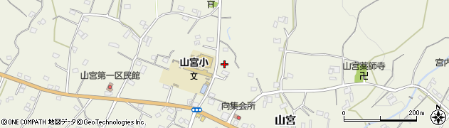 静岡県富士宮市山宮1544周辺の地図