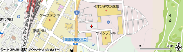 スポーツオーソリティイオンタウン彦根店周辺の地図