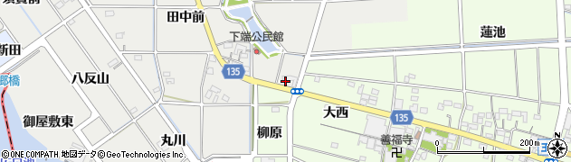 愛知県一宮市明地丸川136周辺の地図