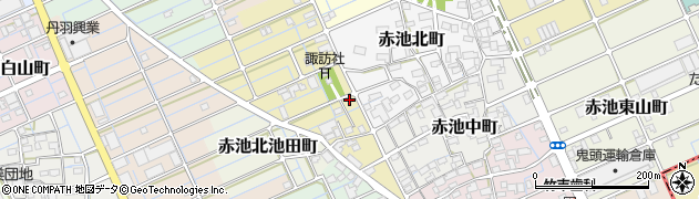 愛知県稲沢市赤池宮西町76周辺の地図